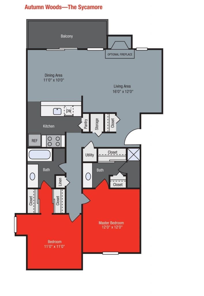 Apartments For Rent TGM Autumn Woods - Sycamore 